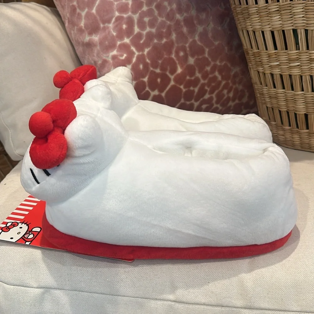 Hello Kitty house slippers adult size 9 10 XL shoes - Picture 3 of 9